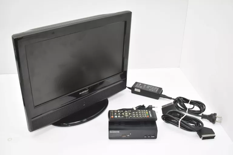 ZESTAW TV 15 CALI + DEKODER DVB-T2 MANTA