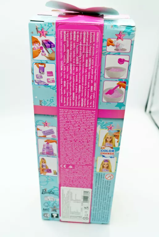 MATTEL BARBIE PARTY UNBOXED REVEAL – ZESTAW 10 NIESPODZIANEK Z LALKĄ