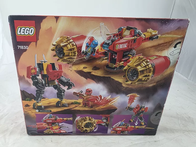 LEGO NINJAGO BURZOWY JEŹDZIEC-MECH KAIA 71830