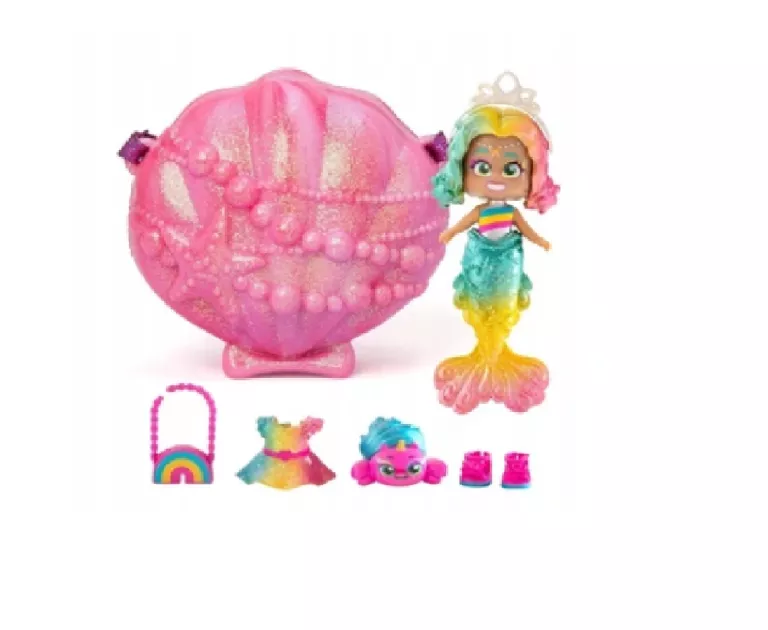 KOOKYLOOS CORAL KOOKY MERMAIDS LALKA AKCESORIA PREZENT DLA DZIECI