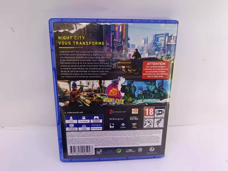 GRA PS4 CYBERPUNK 2077