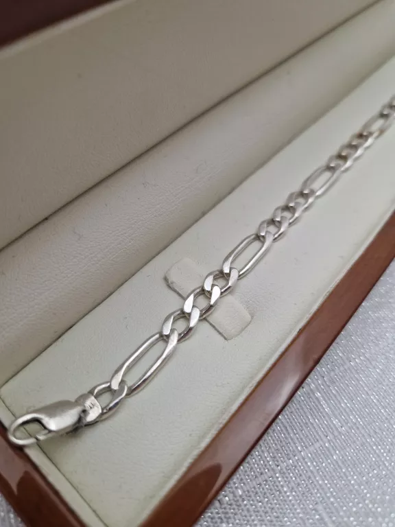 SREBRNA BRANSOLETKA FIGARO 12,94 G 925