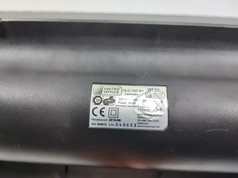 LAMINATOR UNITED OFFICE ULG 350 B1