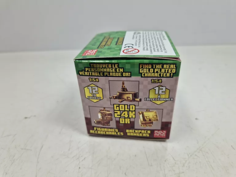 MINECRAFT GOLD 24K BRELOK
