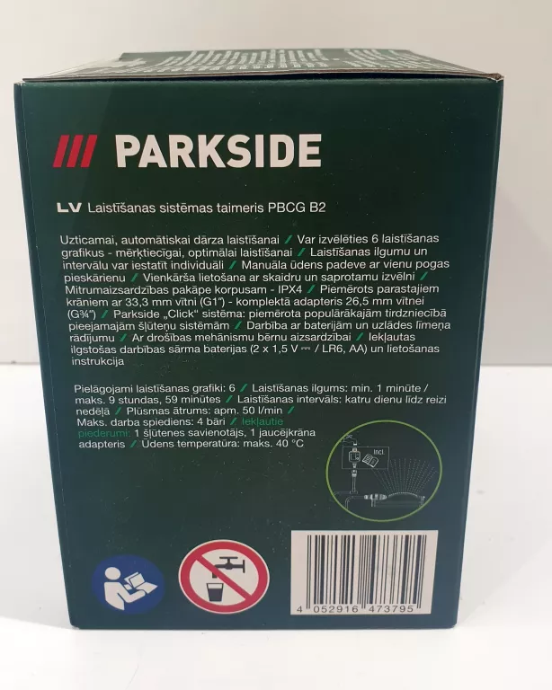 PARKSIDE STEROWNIK NAWADNIAJĄCY PBCG B2