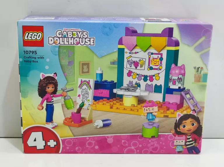 LEGO 10795 KOCI DOMEK GABI - PRACE RĘCZNE Z TEKTURZĄTKIEM