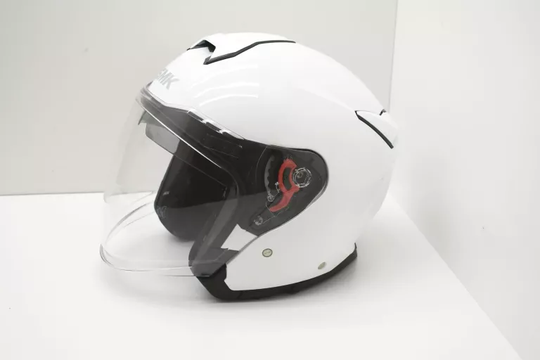 SMK KASK MOTOCYKLOWY OTWARTY Z SZYBĄ I BLENDĄ GTJ