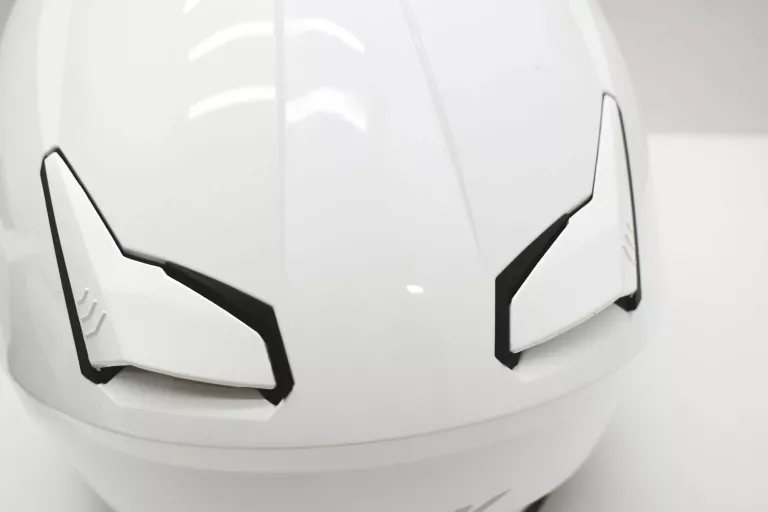 SMK KASK MOTOCYKLOWY OTWARTY Z SZYBĄ I BLENDĄ GTJ