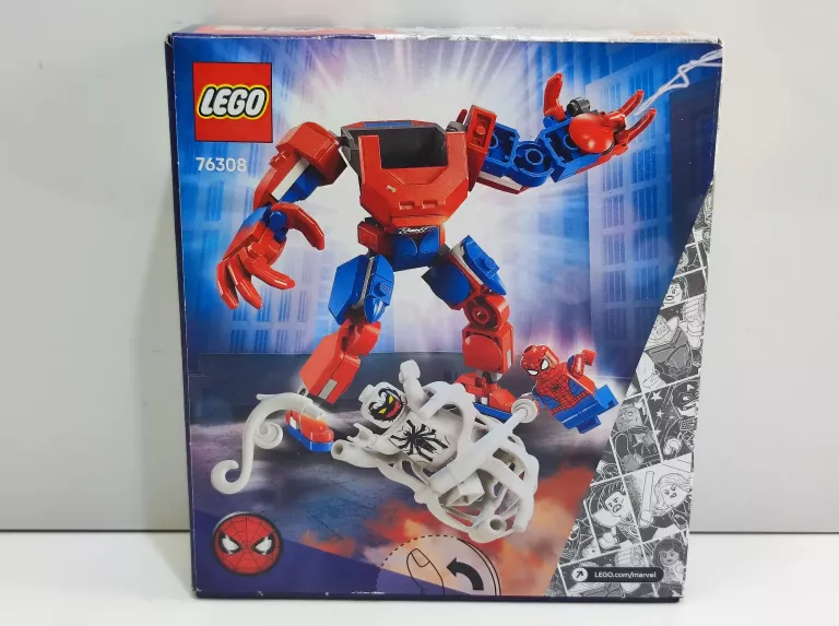 LEGO MARVEL MECH SPIDER-MANA KONTRA ANTI-VENOM 76308