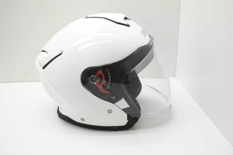 SMK KASK MOTOCYKLOWY OTWARTY Z SZYBĄ I BLENDĄ GTJ