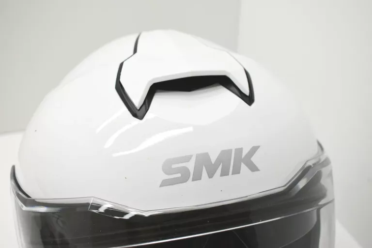SMK KASK MOTOCYKLOWY OTWARTY Z SZYBĄ I BLENDĄ GTJ