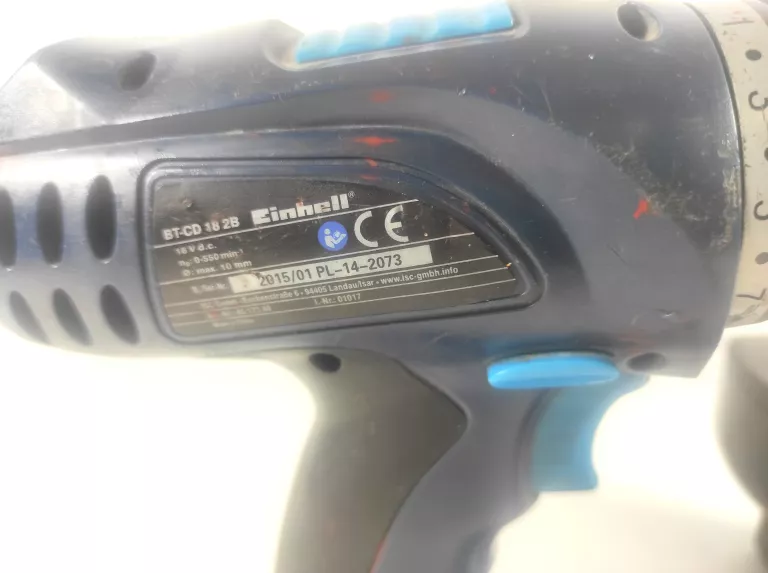 WKRĘTARKA EINHELL BT-CD 18 2B + 2 AKUMULATOR + ŁADOWARKA