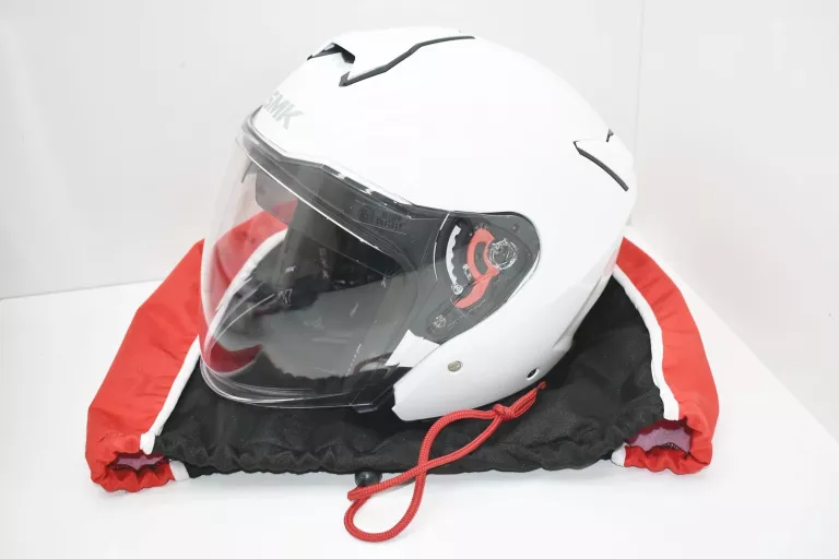 SMK KASK MOTOCYKLOWY OTWARTY Z SZYBĄ I BLENDĄ GTJ