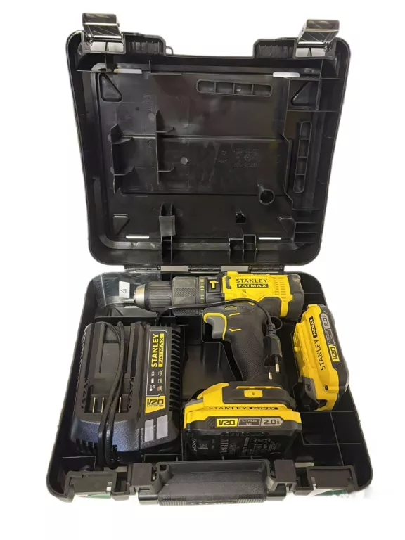 WKRĘTARKA STANLEY FATMAX SFMCD711 18V V20 2AH ZESTAW