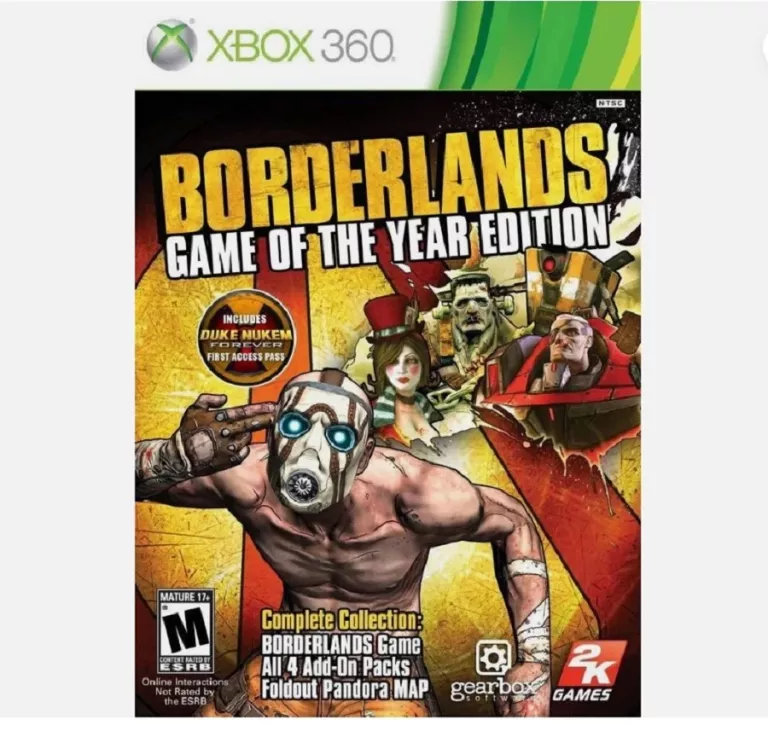 BORDERLANDS: GAME OF THE YEAR EDITION (XBOX 360) GERMANY