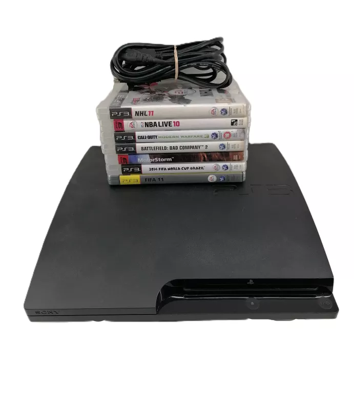 KONSOLA SONY PS3 + 7 GIER