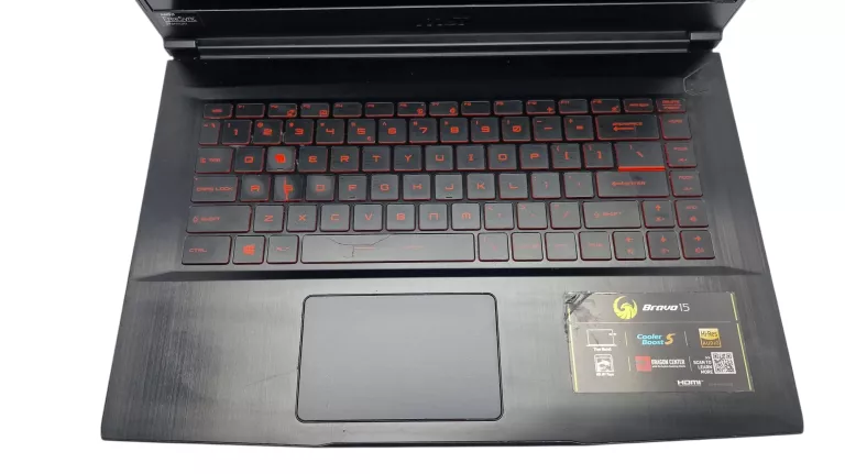 LAPTOP MSI BRAVO 15 A4DDR 15,6/AMD RYZEN 5 4600H/8GB/512GB/RX5500M/WIN11