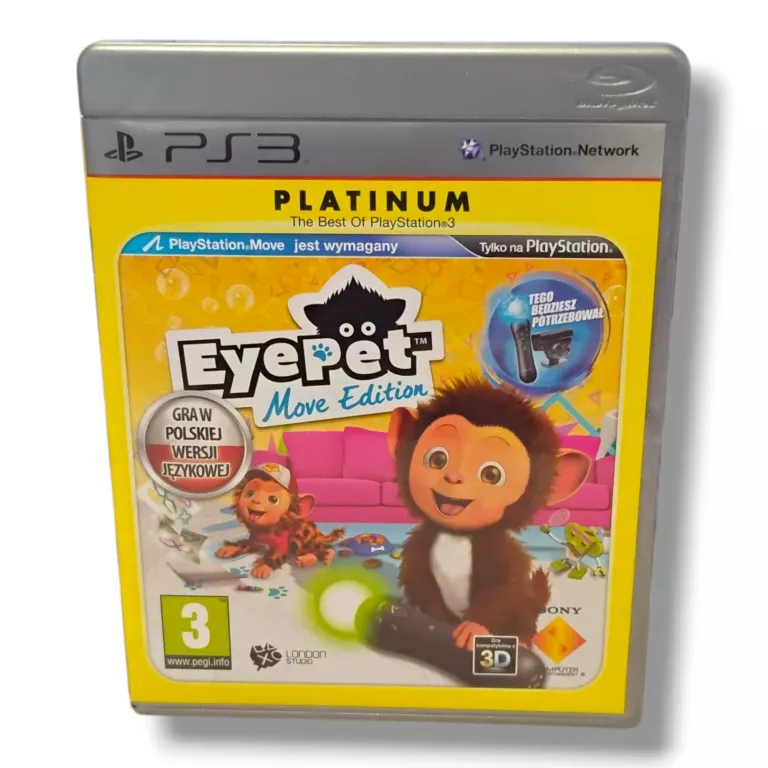 EYEPET & PRZYJACIELE SONY PLAYSTATION 3 (PS3)