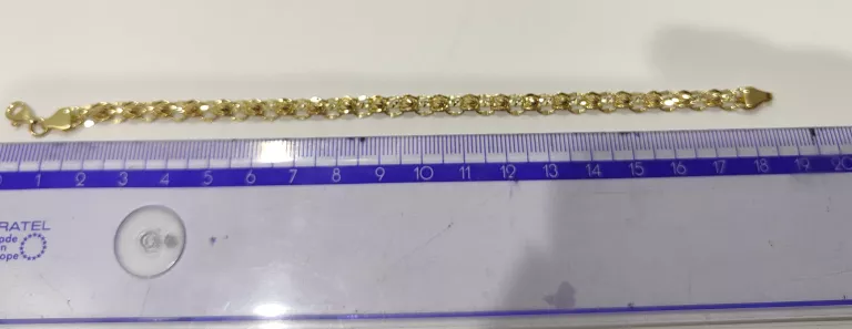 ŚLICZNA ZŁOTA BRANSOLETKA 585 5,22G