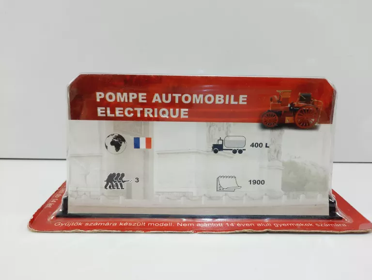 1900 FRANCE KOLEKCJA WOZÓW STRAŻACKICH AMERCOM SKALA 1:43