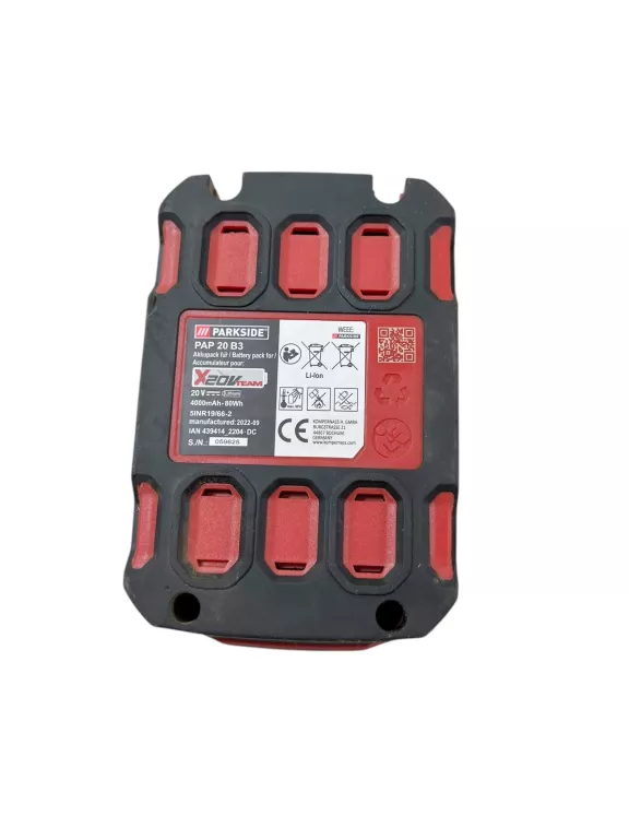 KLUCZ UDAROWY AKUMULATOROWY 1/2" 400NM 20V PASSK 20-LI A1 PARKSIDE WALIZKA