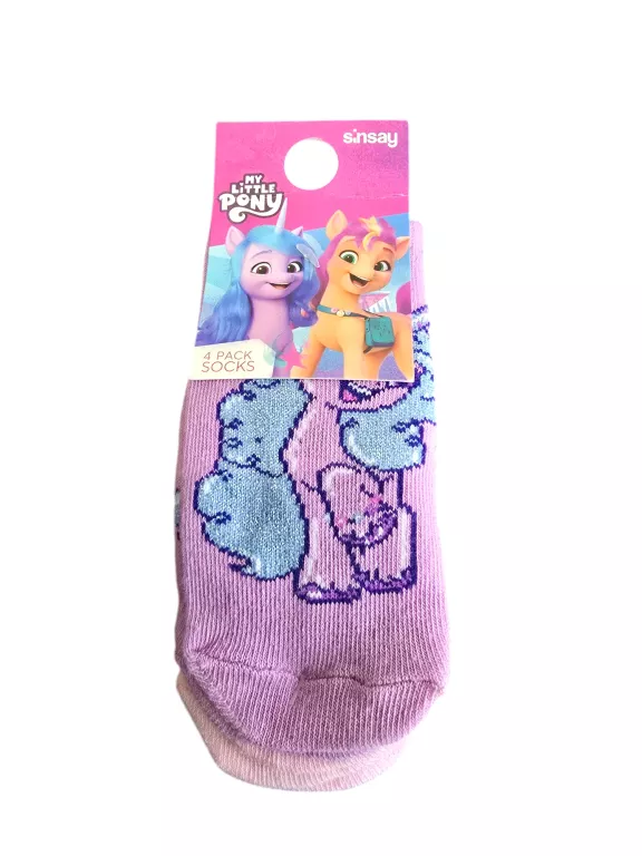 4 PAK SKARPETKI MY LITTLE PONY 31/34