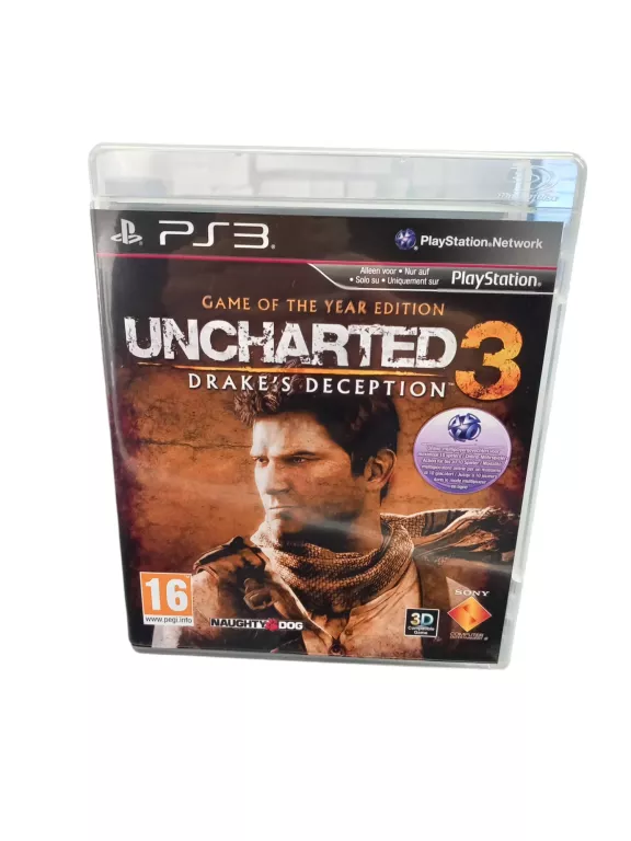 PS3 UNCHARTED 3 DRAKES DECEPTION