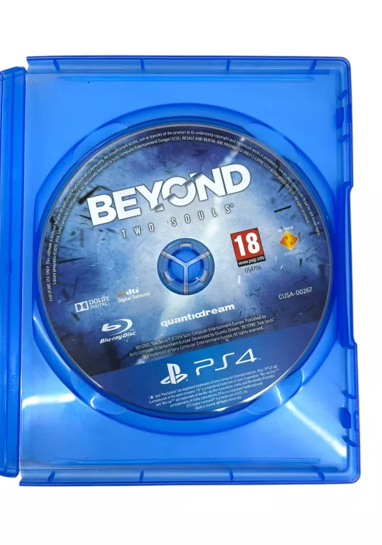GRA PS4 THE HEAVY RAIN + BEYOND: DWIE DUSZE 2 PŁYTY