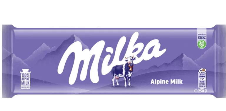 CZEKOLADA MLECZNA MILKA ALPINE MILK 250G 7622202259500