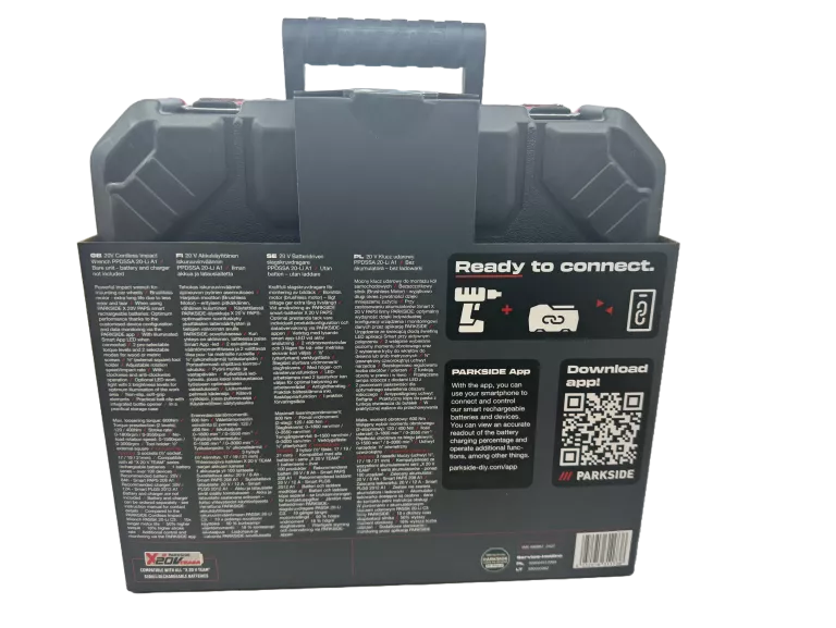 PARKSIDE AKU KLUCZ UDAROWY 1/2"600NM 20V PPDSSA 20 LI A1
