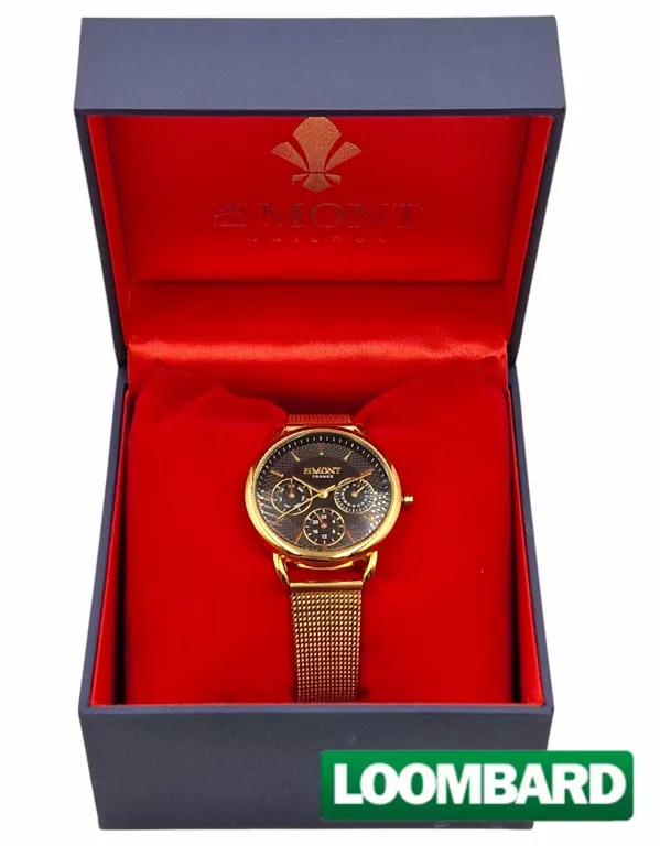 ZEGAREK DAMSKI DIMONT 1023.15M.BGGB (ZG-016117) KOMPLET