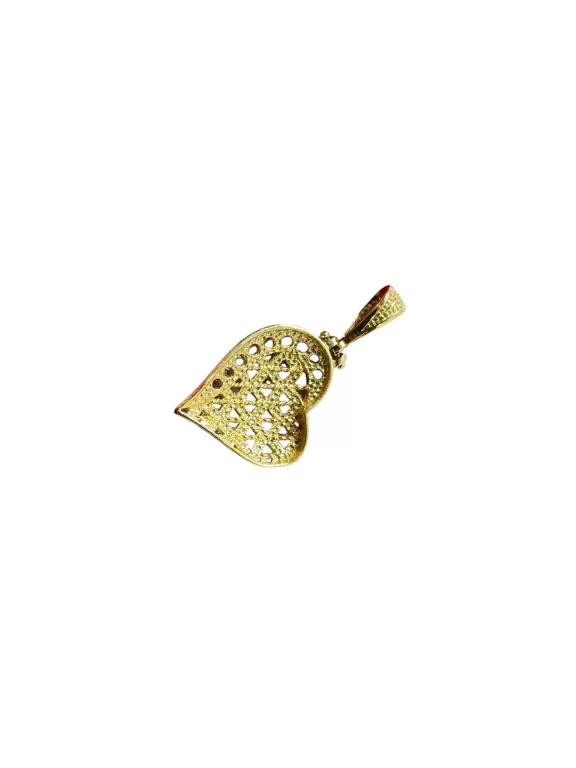 PRZEPIĘKNE ZŁOTE SERDUSZKO / ZAWIESZKA PRÓBY 585 / 1,53G
