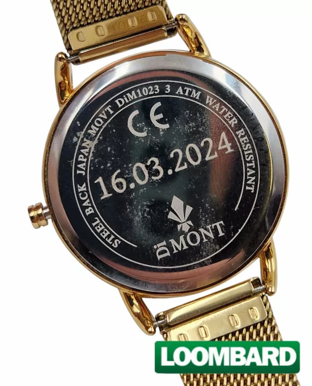ZEGAREK DAMSKI DIMONT 1023.15M.BGGB (ZG-016117) KOMPLET