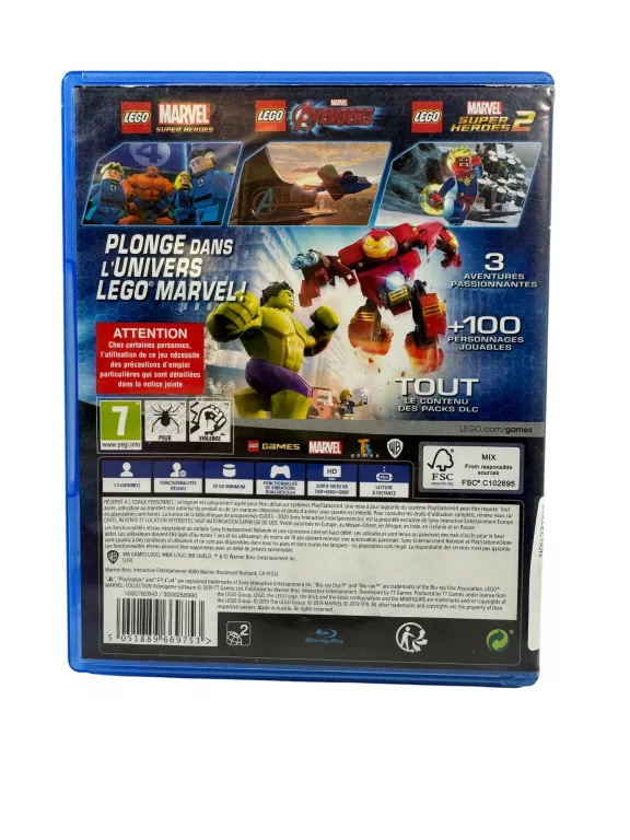 GRA NA PS4 LEGO MARVEL COLLECTION