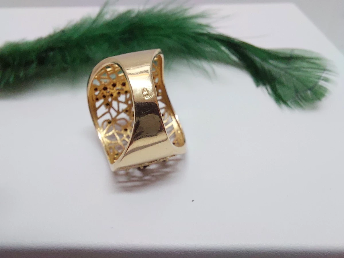 sliczny-zloty-pierscionek-585-fala-czarne-kamyki-501g-r15-kolor-dominujacy-205826-225106