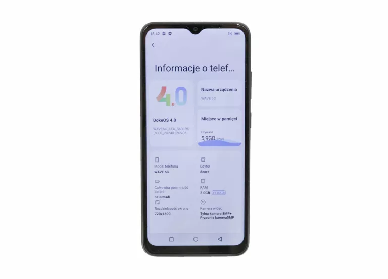 TELEFON BLACKVIEW WAVE 6C 2/32GB