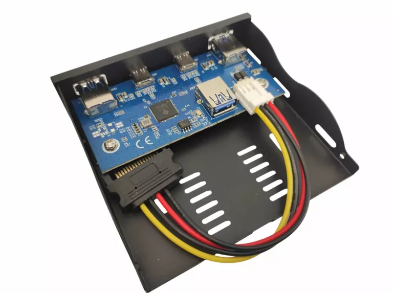 PRZEDNI PANEL FRONT 2XUSB 3.0 2X USB-C ASHATA 20PIN 3,5