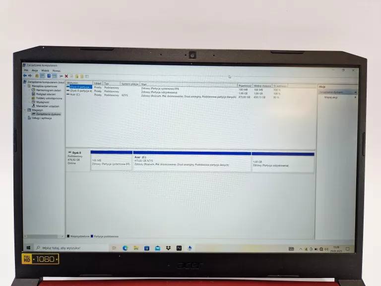 ACER NITRO 5 | RYZEN 5 | RX560 | 16GB | 512GB | ***BEZ ZASILACZA***