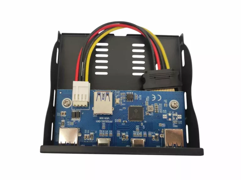 PRZEDNI PANEL FRONT 2XUSB 3.0 2X USB-C ASHATA 20PIN 3,5