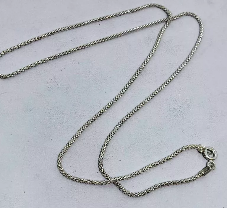 SREBRNY ŁAŃCUSZEK 925 W: 1,90G DŁ. 45CM