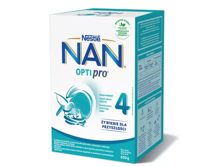 MLEKO MODYFIKOWANE NAN NESTLE OPTIPRO 4 / 650 G
