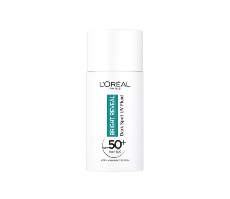 L'OREAL PARIS BRIGHT REVEAL FLUID REDUKUJĄCY PRZEBARWIENIA Z SPF50+ 50 ML