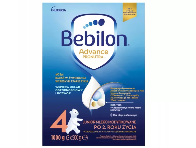 BEBILON 4 MLEKO MODYFIKOWANE ADVANCE PRONUTRA 1000 G