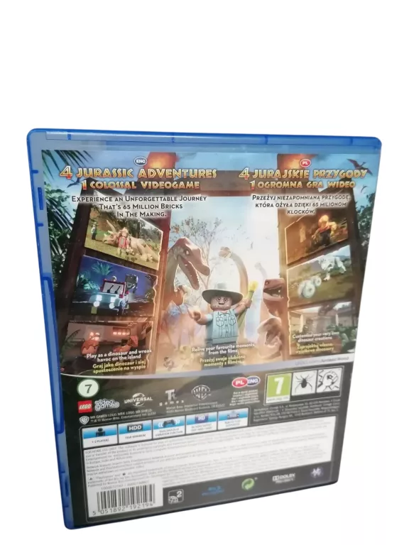 GRA LEGO JURRASIC WORLD PLAYSTATION 4