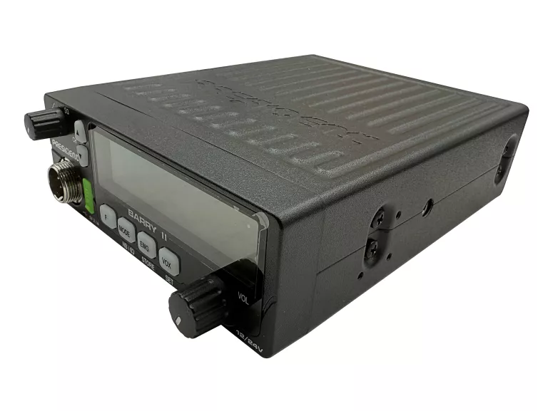CB RADIO PRESIDENT BARRY II AM/FM ASC/VOX 12V/24V 7 KOLORÓW - GW 05.2027!