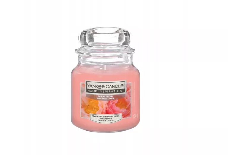 ŚWIECZKA YANKEE CANDLE CORAL PEONY 104G