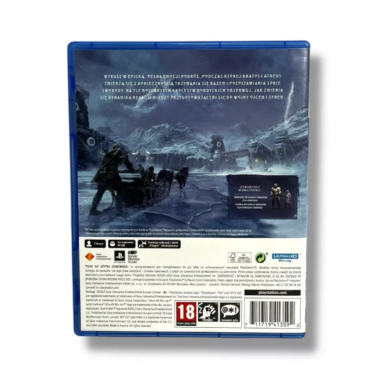 GRA NA PS5 GOD OF WAR RAGNAROK EDYCJA PREMIEROWA