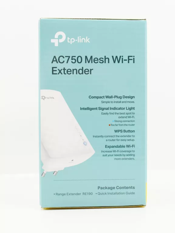 WZMACNIACZ SYGNAŁU ZASIĘGU WIFI TP-LINK RE190