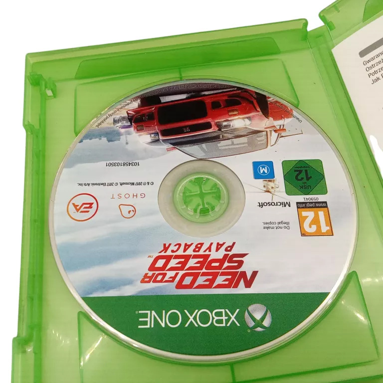 XBOX ONE NEED FOR SPEED PAYBACK PL