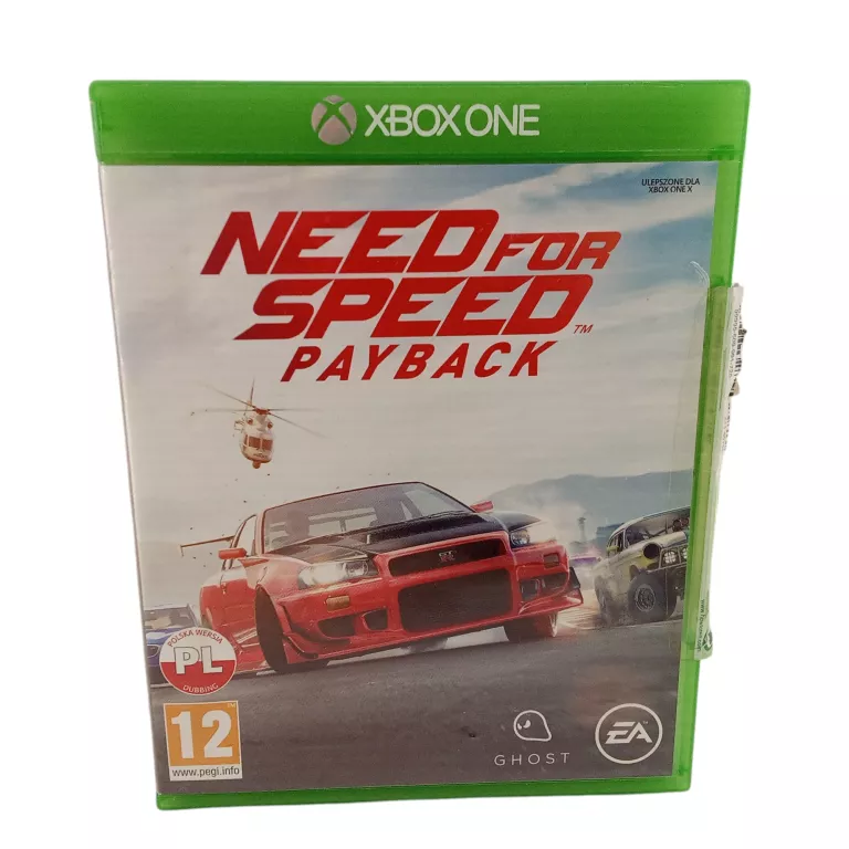 XBOX ONE NEED FOR SPEED PAYBACK PL